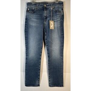 AG Adriano Goldschmied AG-ED DENIM Mari High Rise Slim Straight WOMENS SZ 31 NWT